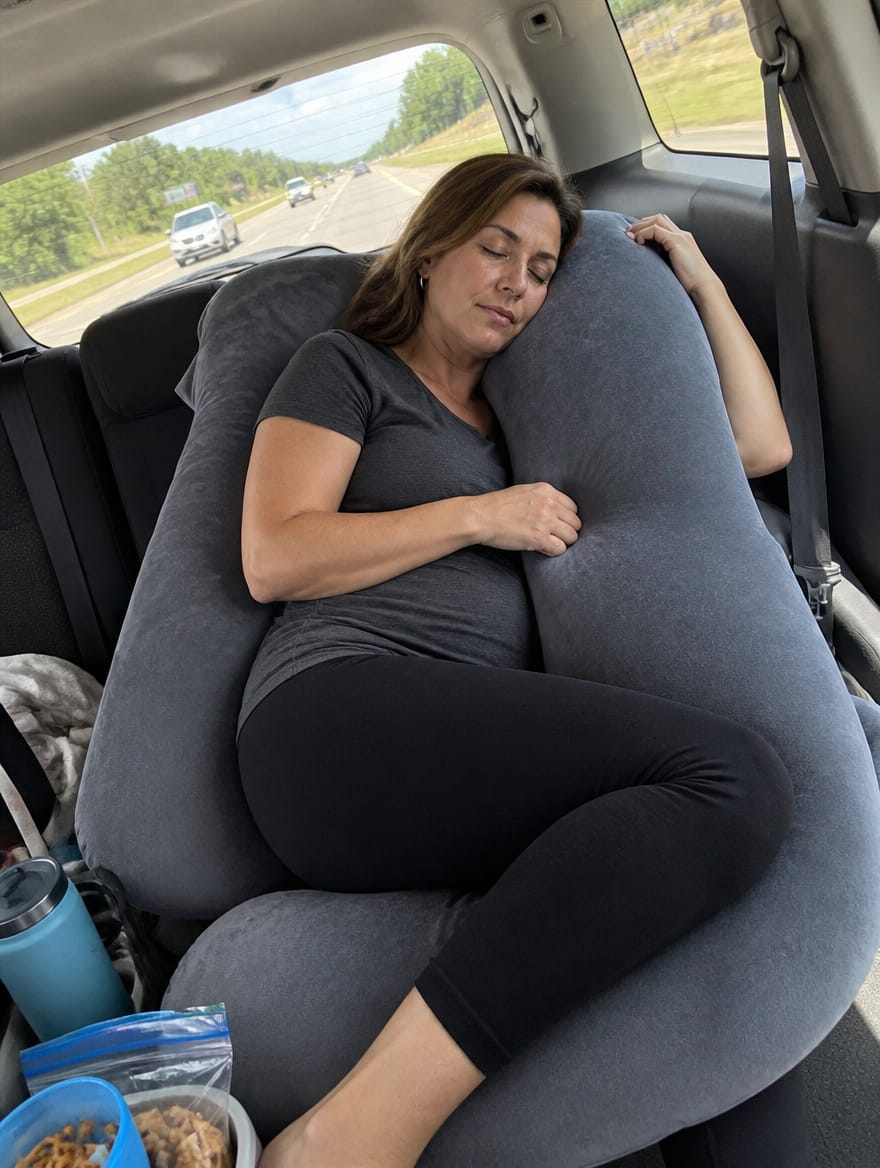 Customer photo review of NapTravel® - Sleep Pillow