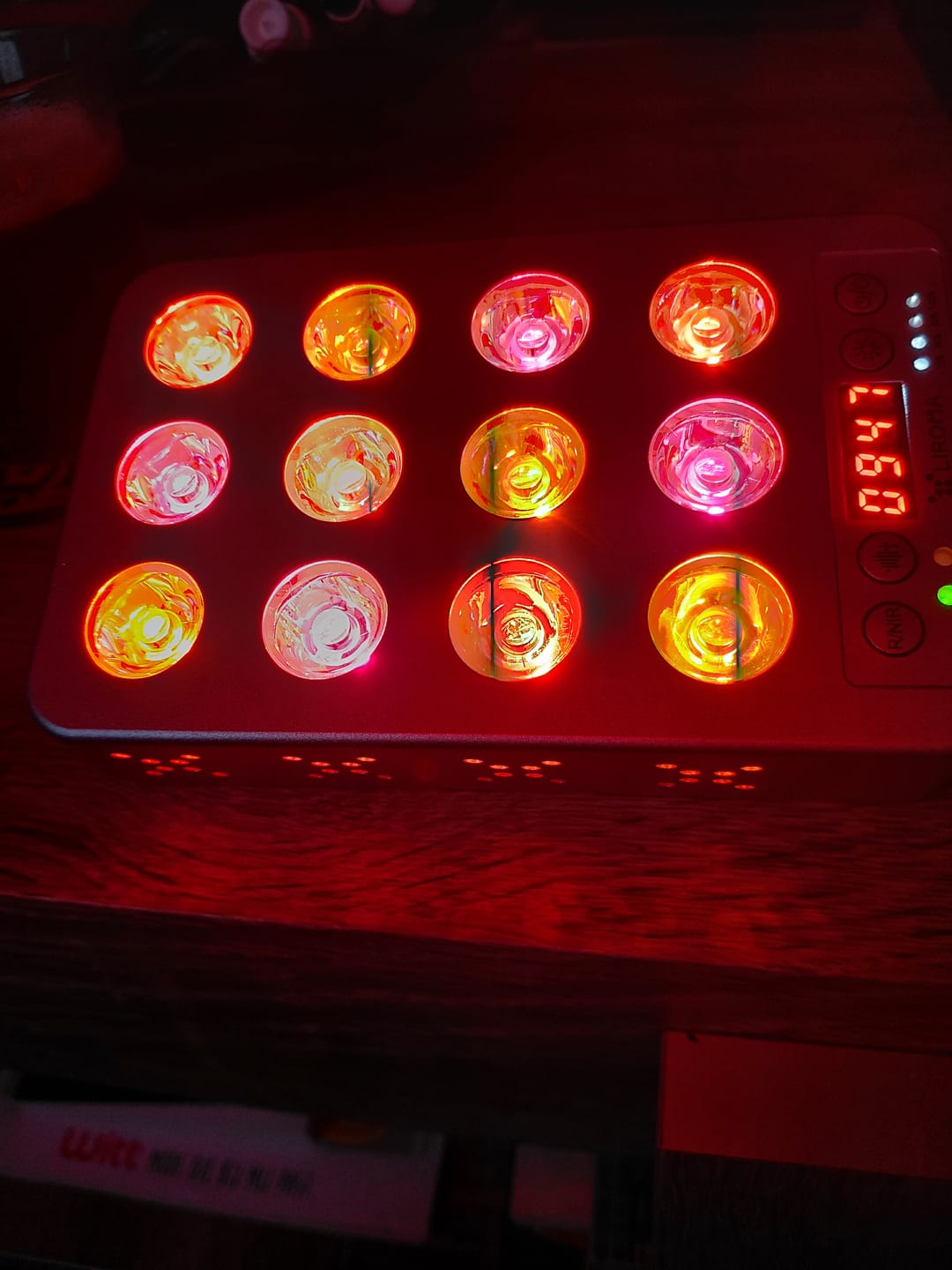 Customer photo review of Portable Prime (Rood licht therapie)