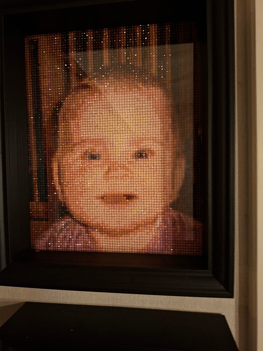 Customer photo review of Eigen Foto Diamond Painting