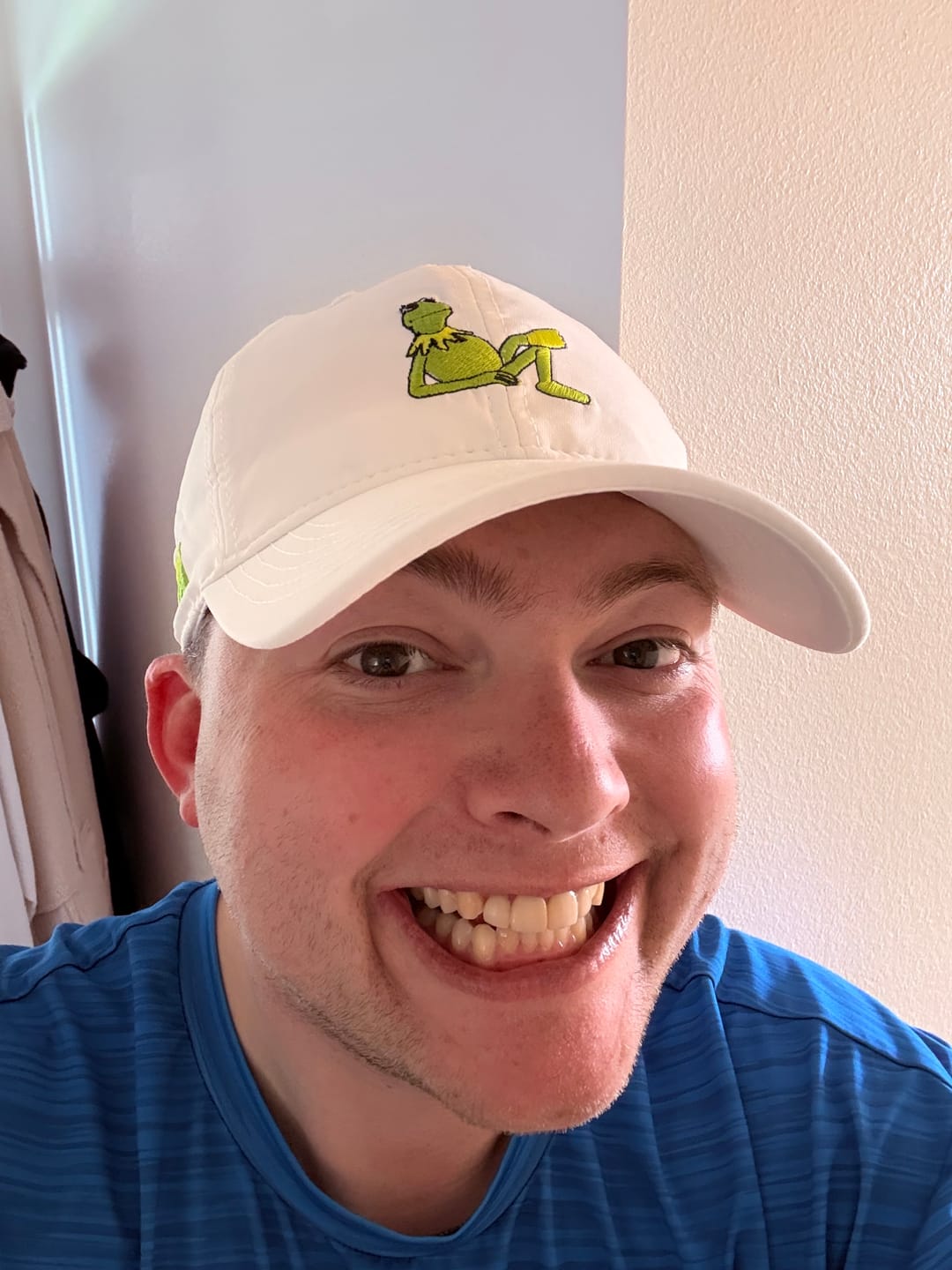 Customer photo review of Disney's The Muppets "Easy Being Green" – Performance Hat