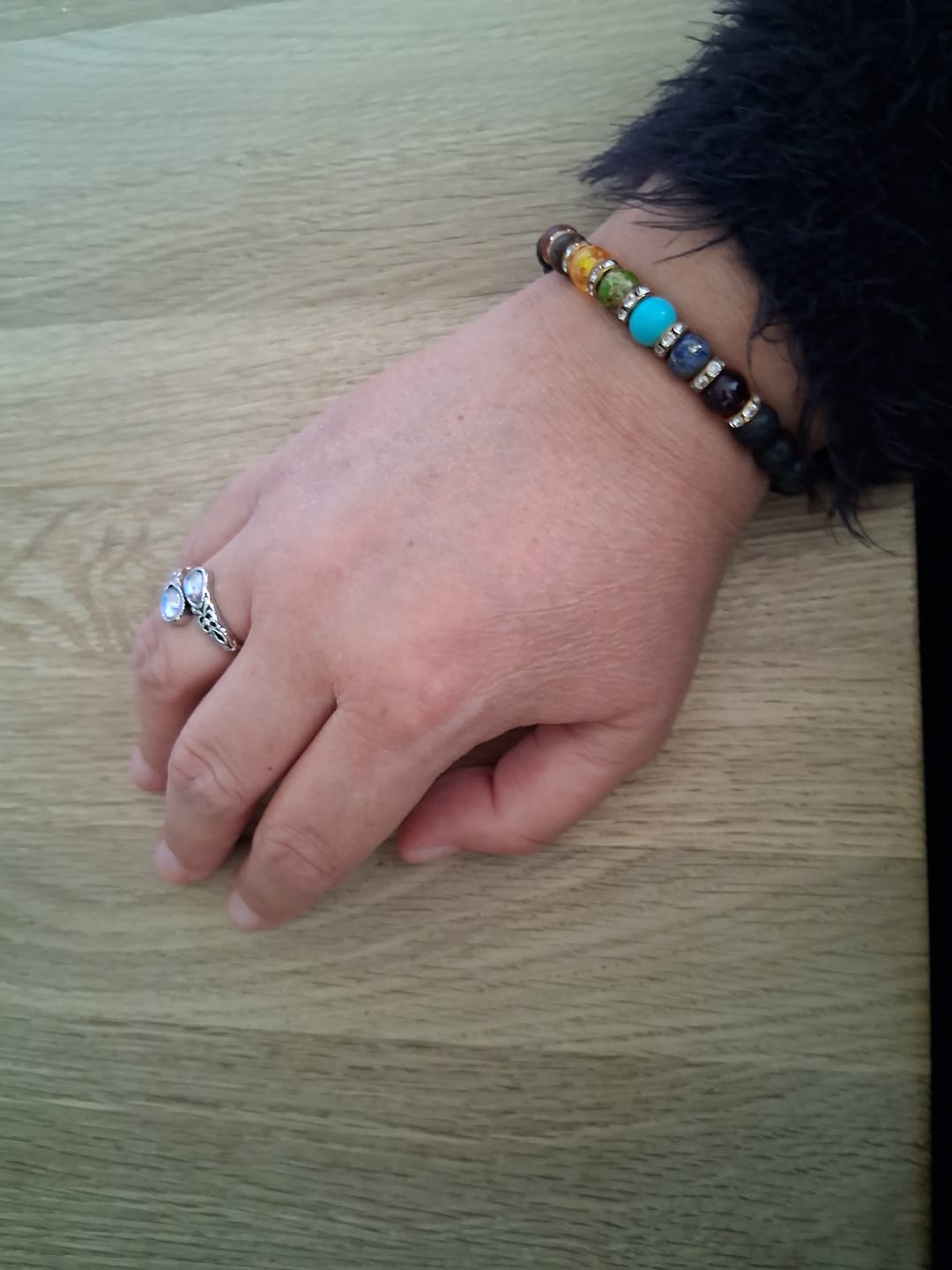 Customer photo review of 7 Chakren Aktivierungs Armband