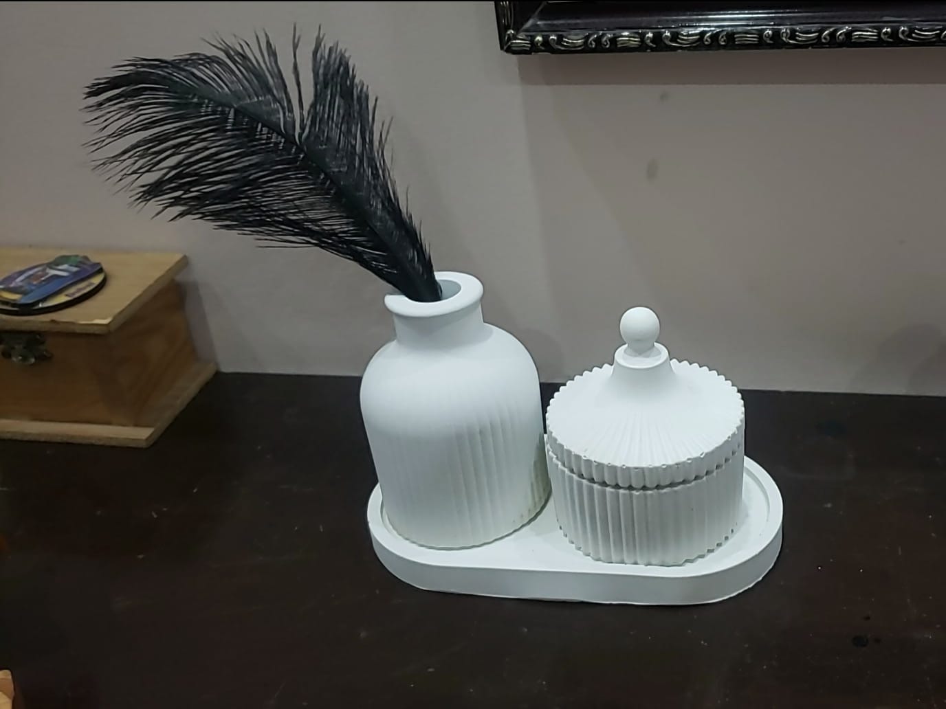 Customer photo review of White Vase Set (Limited Edition)
