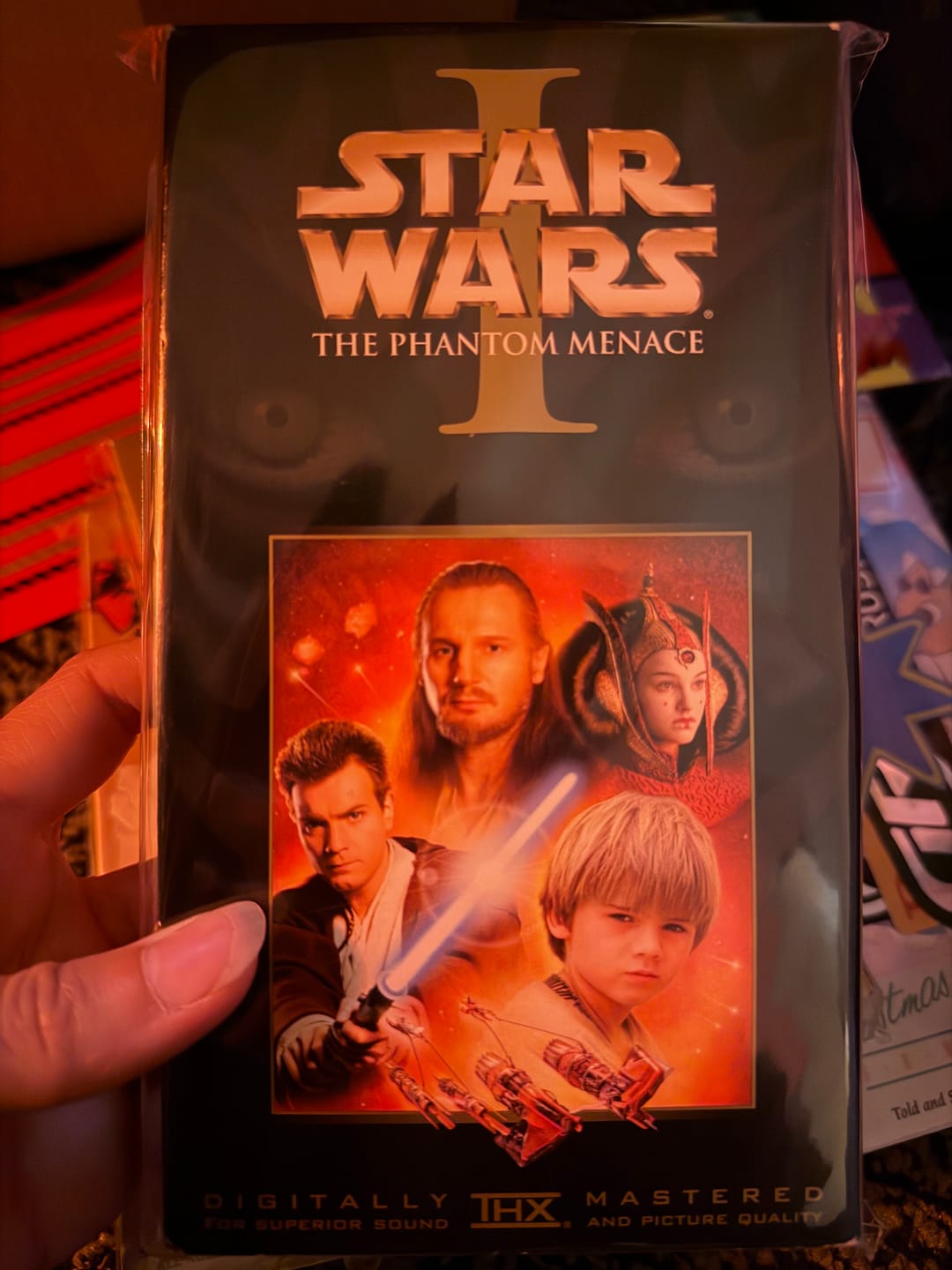 Customer photo review of Star Wars: Episode I - The Phantom Menace VHS Tape