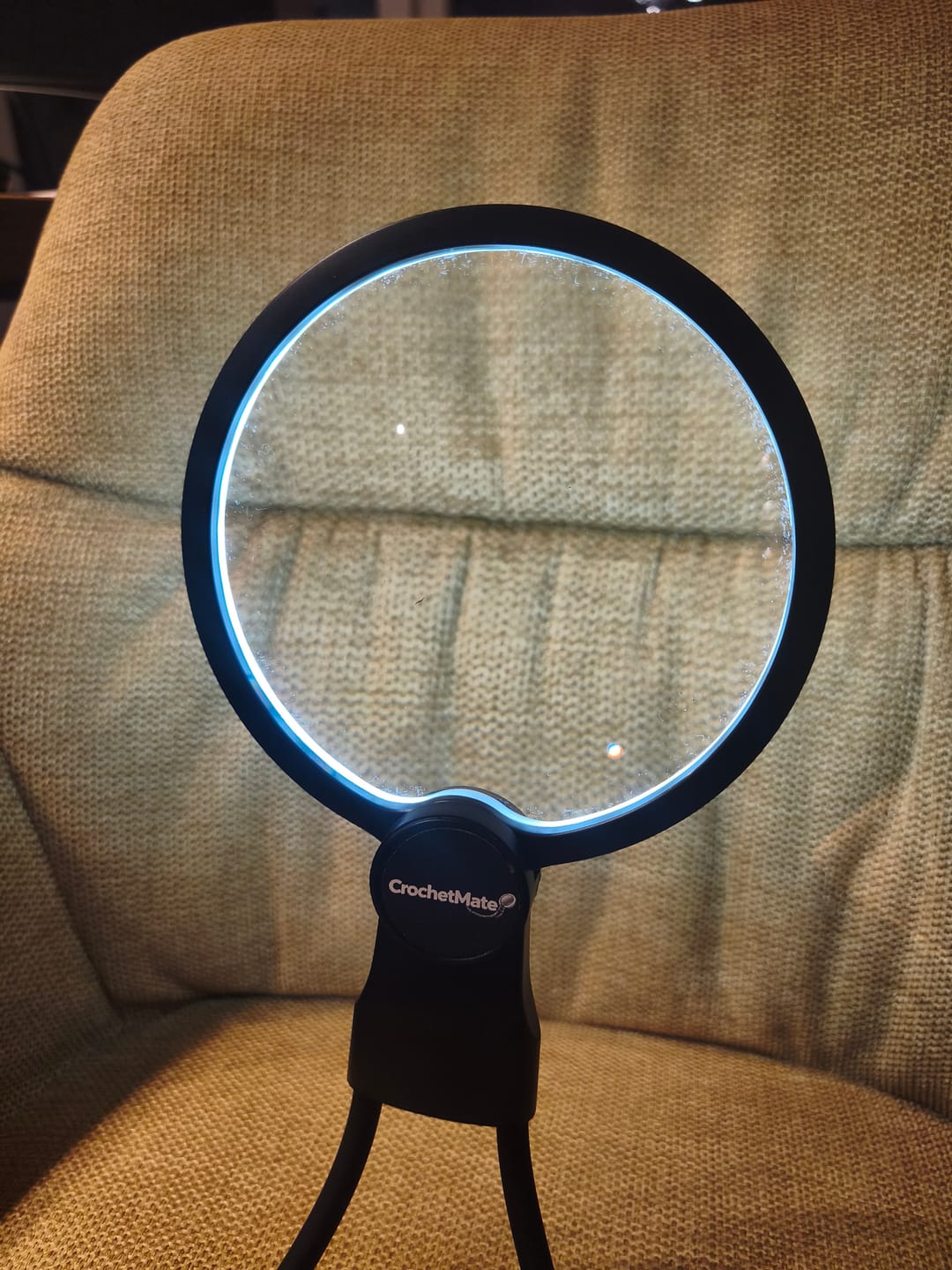 Customer photo review of CrochetMate – LED Magnifier