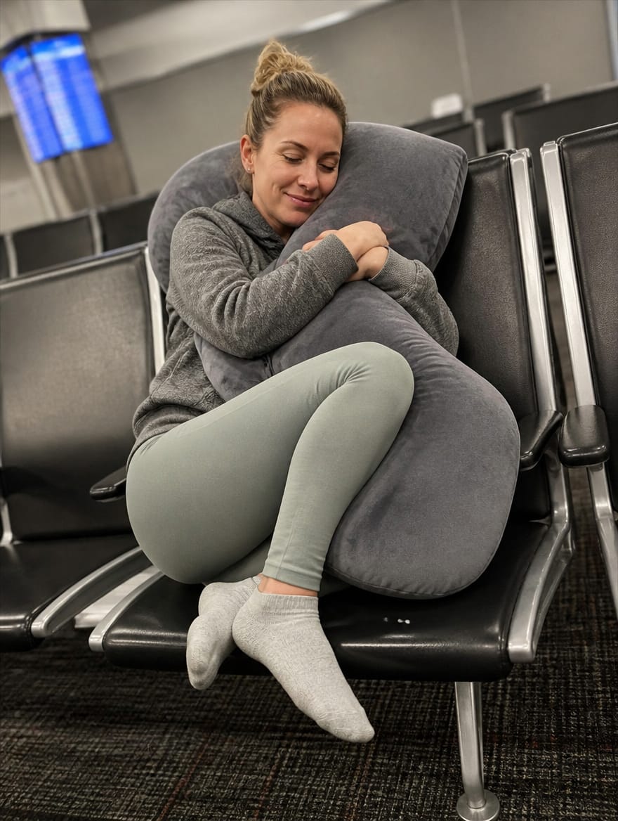 Customer photo review of NapTravel® - Sleep Pillow