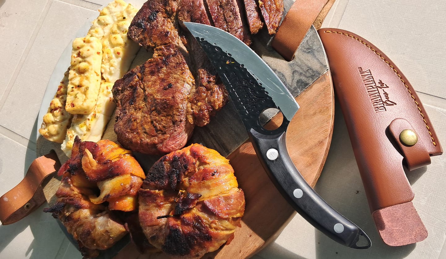 Customer photo review of BRAAIPLANK™ "BEENLEM" HAMMER FORGED BONING KNIFE