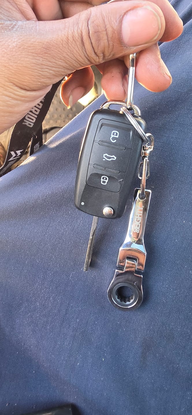 Customer photo review of 80Eighty® 10mm Wrench Keychain