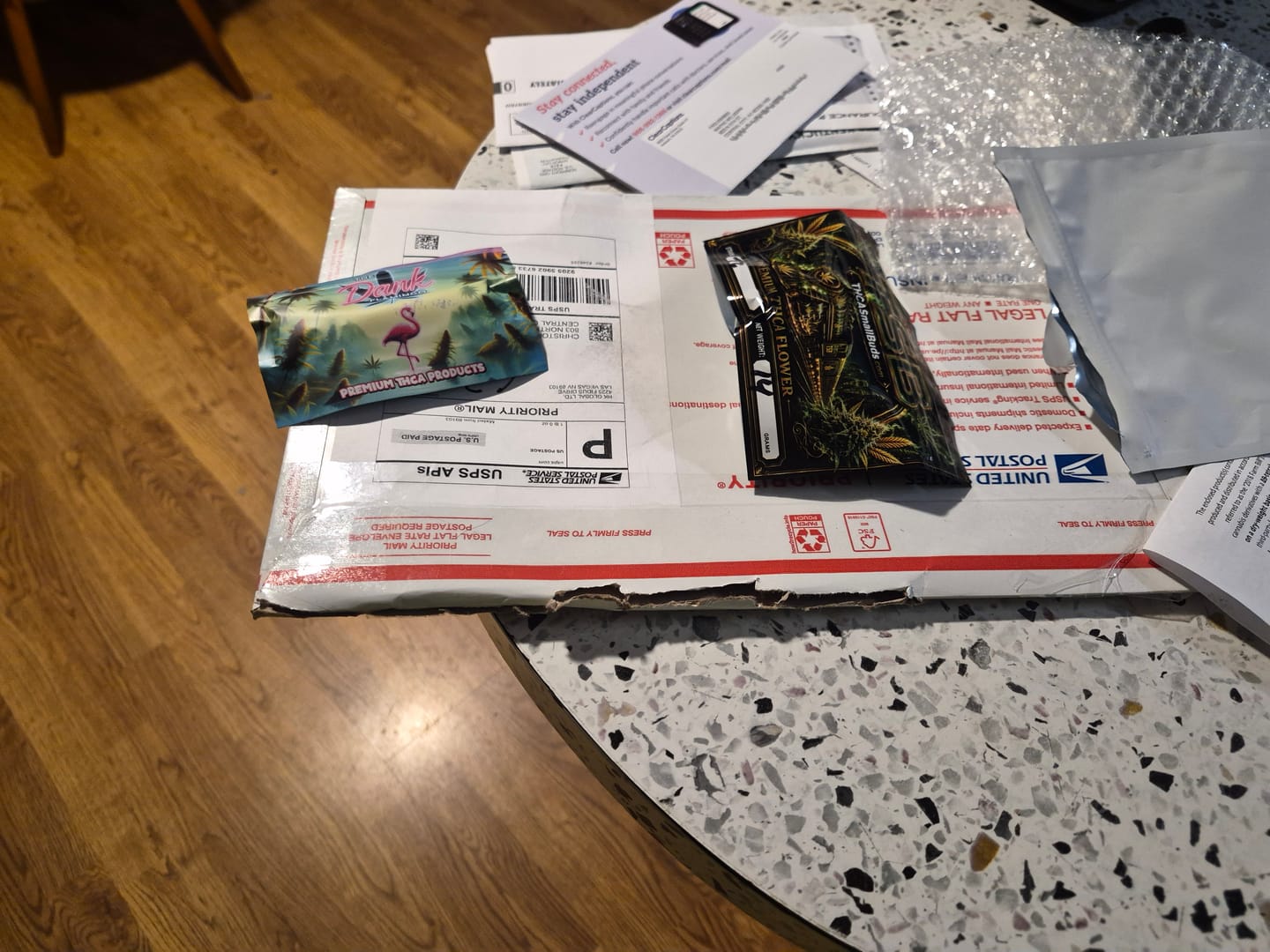 Customer photo review of THCA Snowballs