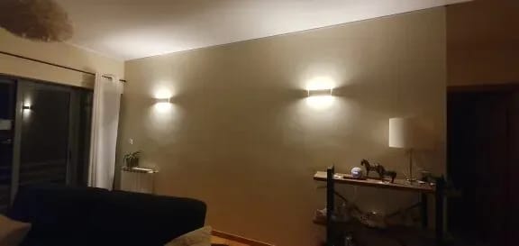 Customer photo review of Wall Light, Aluminium Up and Down Wall Sconce, Integrated LED