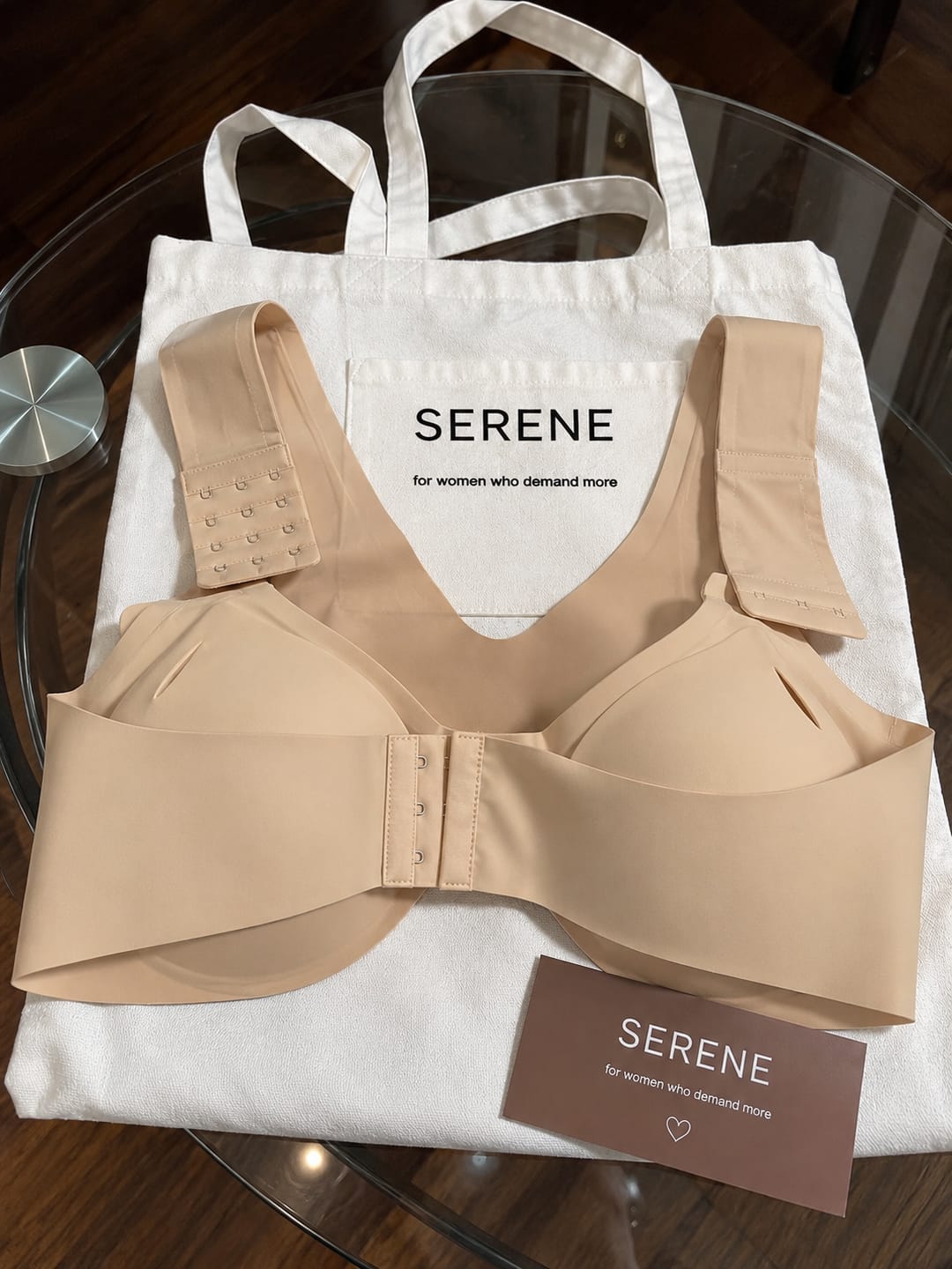 Customer photo review of Serena – Sujetador Confort Sin Aro