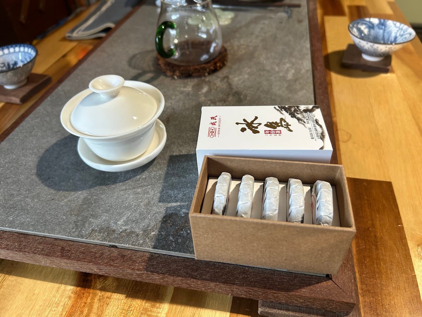 Customer photo review of Golden Flower White Tea Single Serve Mini Cakes