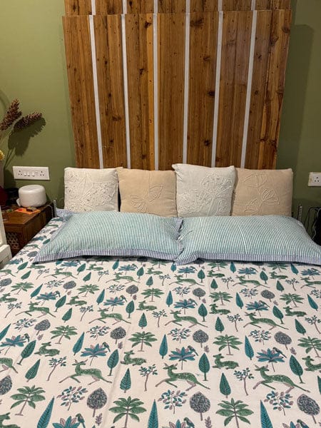 Customer photo review of Jannat Cotton Bedsheet