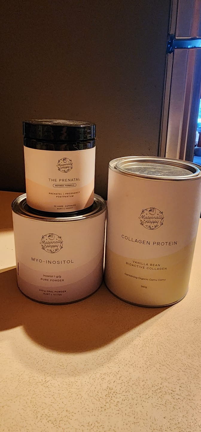Customer photo review of Preconception Bundle