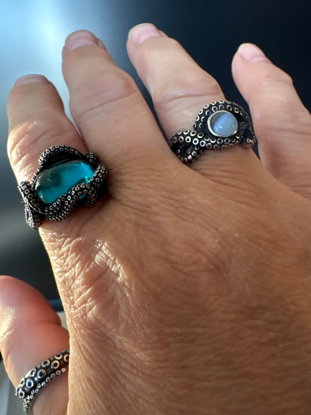 Customer photo review of OCEAN BLUE.