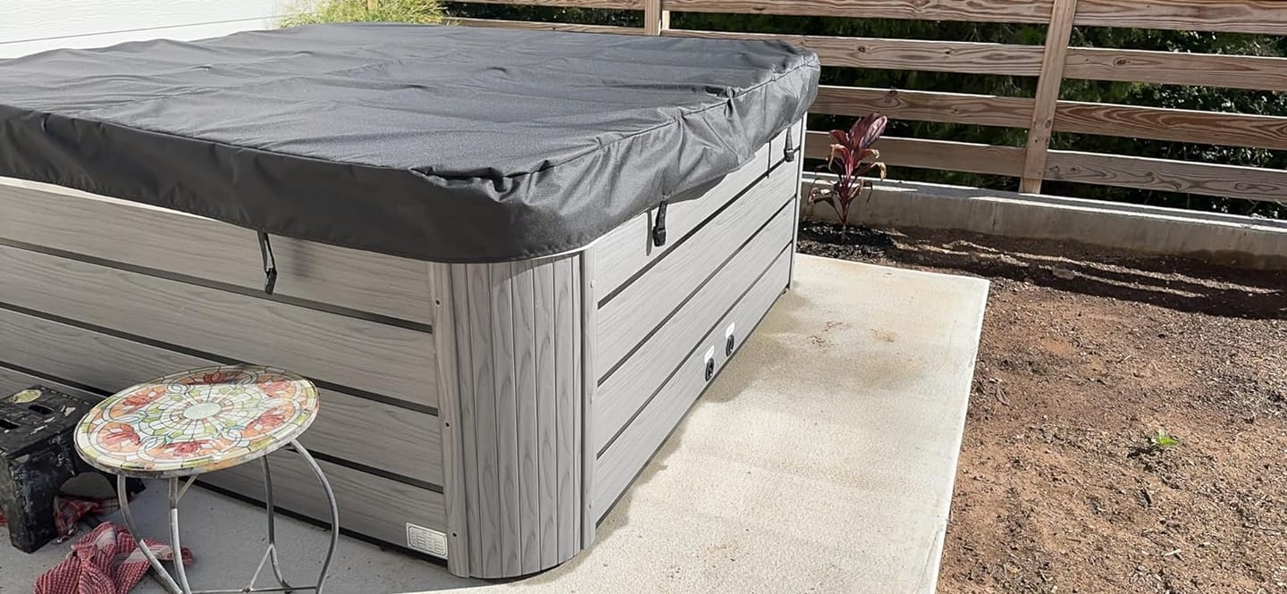 Customer photo review of Comfort Hot Tub 834