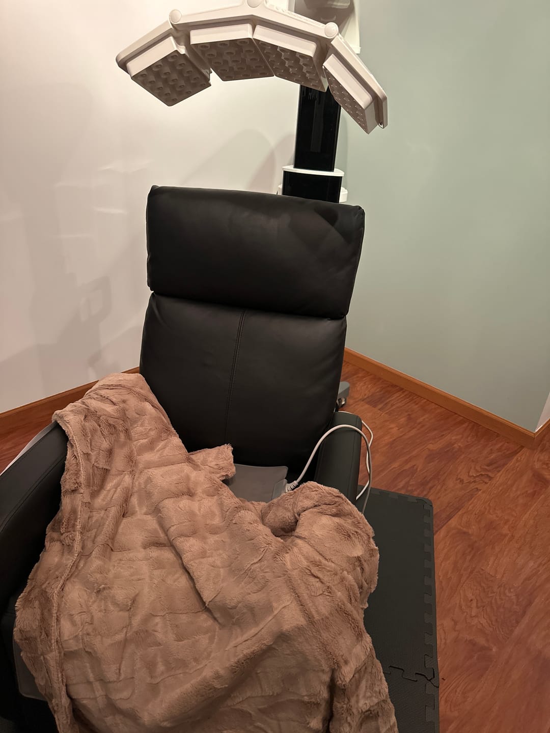 Customer photo review of Sorbet Milk Chocolate Blanket