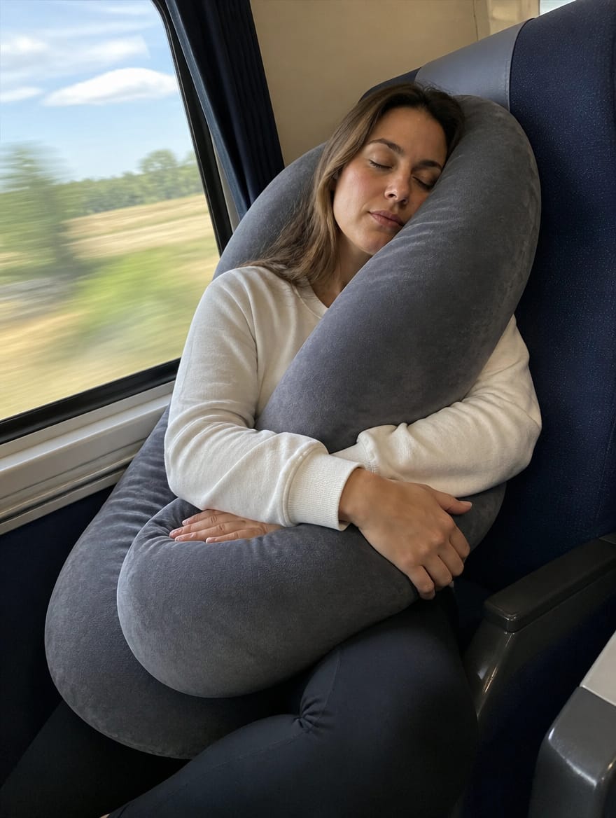 Customer photo review of NapTravel® - Sleep Pillow