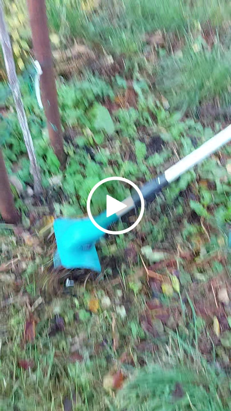 Customer video review of YOFIDRA Cordless Brushless Garden Tiller – Fits Makita 18V Batteries