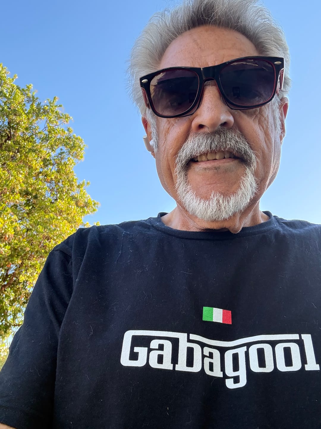 Customer photo review of Gabagool T-Shirt