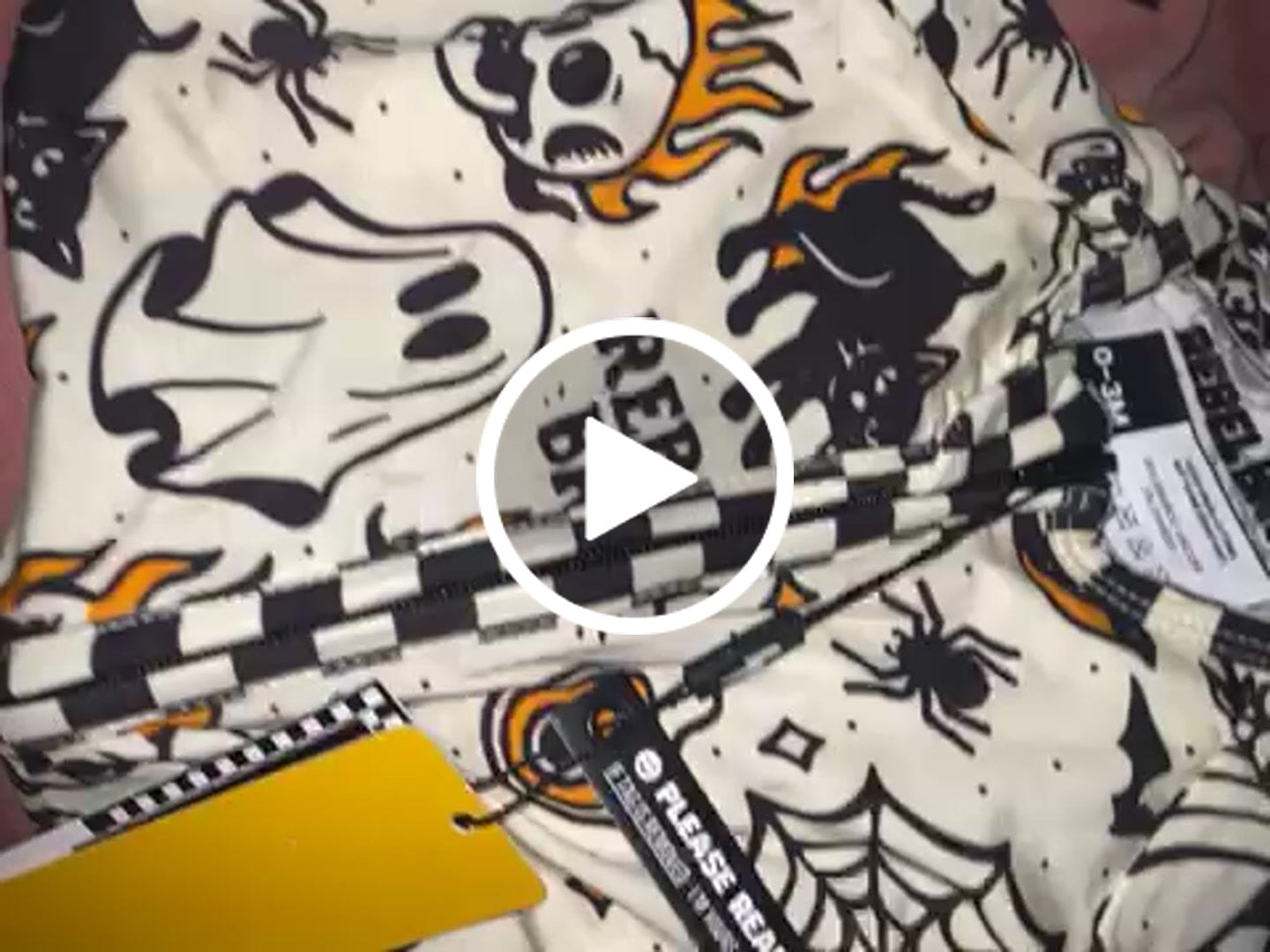 Customer video review of Bamboo Zippy Sleeper in Halloweentown