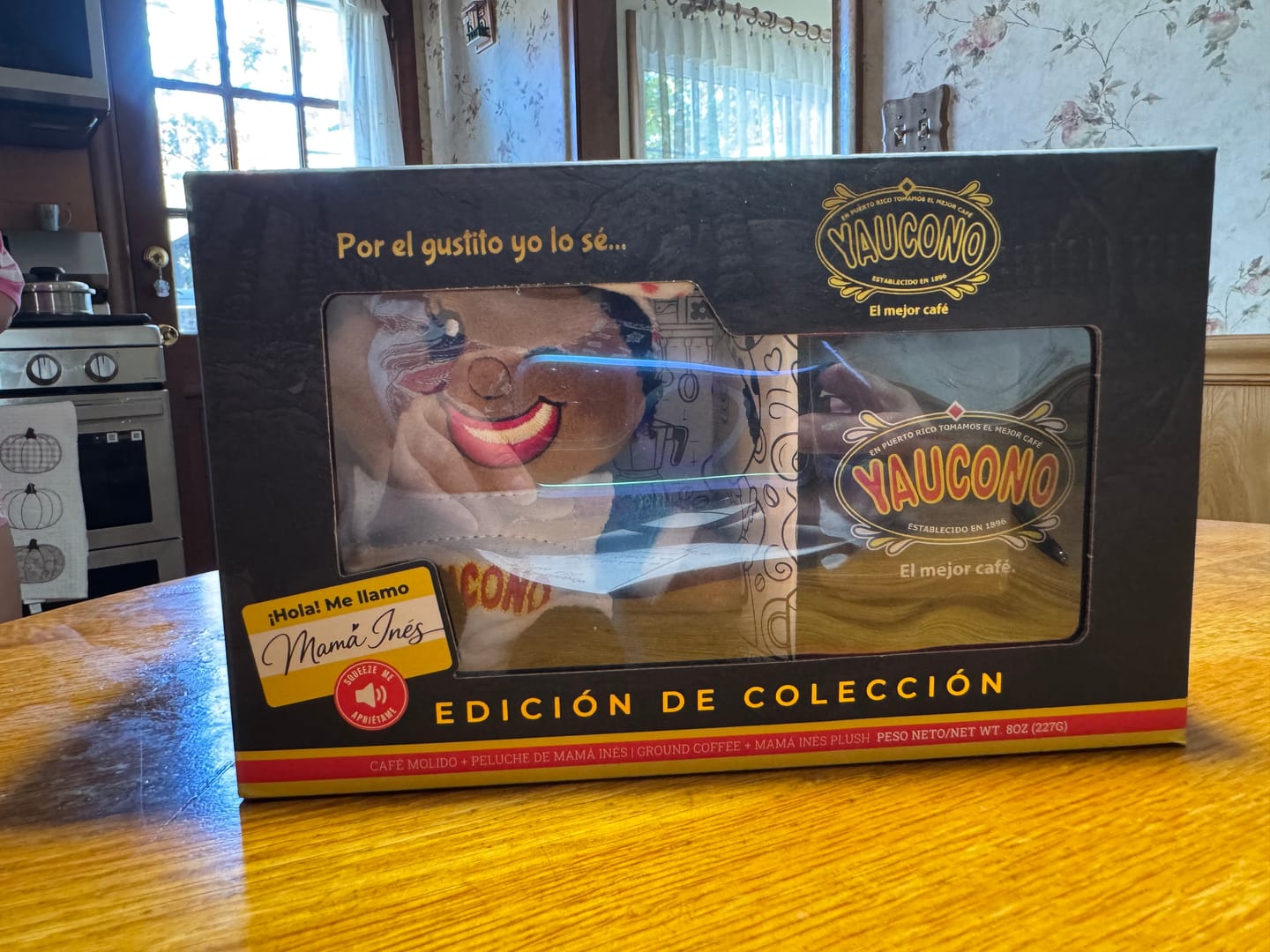 Customer photo review of Mama Inés | Set Peluche + Café