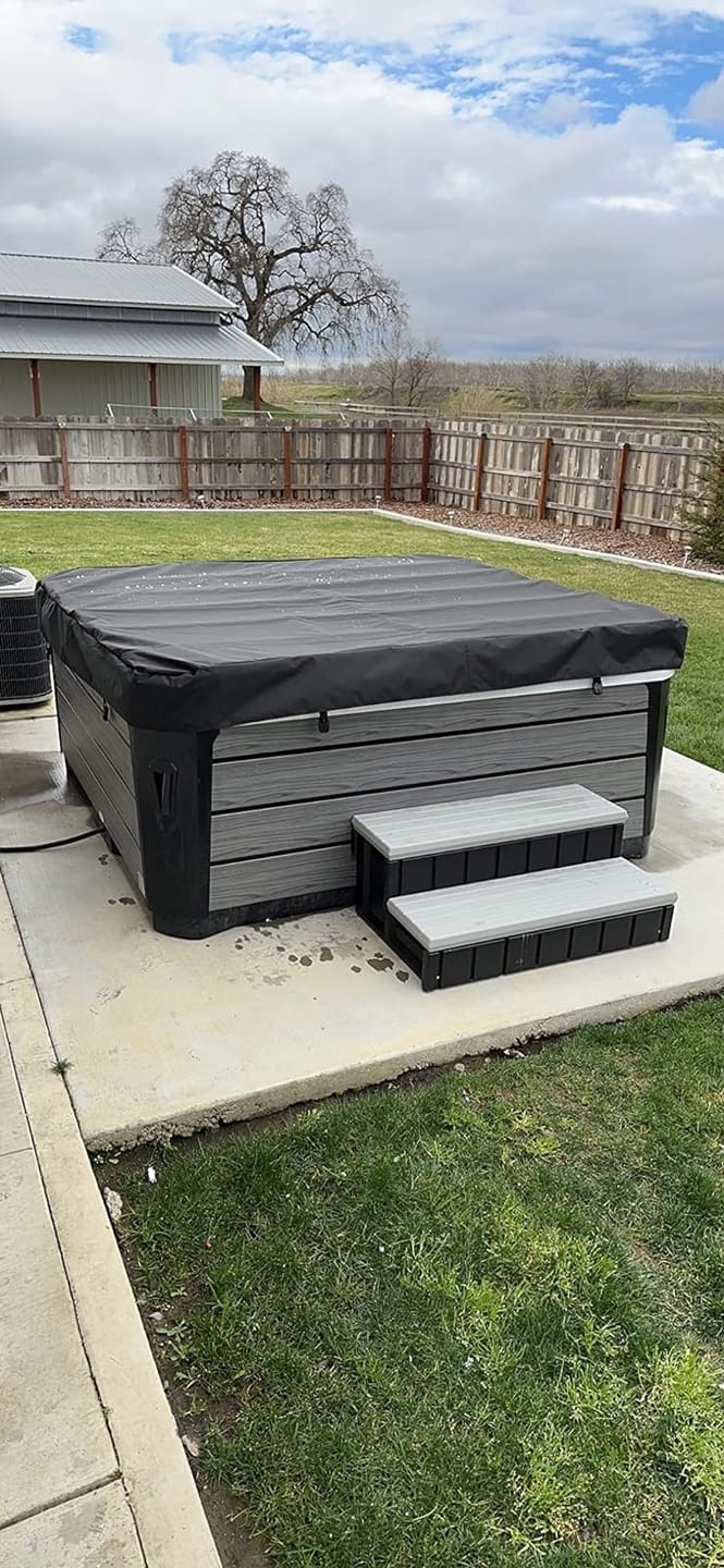 Customer photo review of Comfort Hot Tub 834