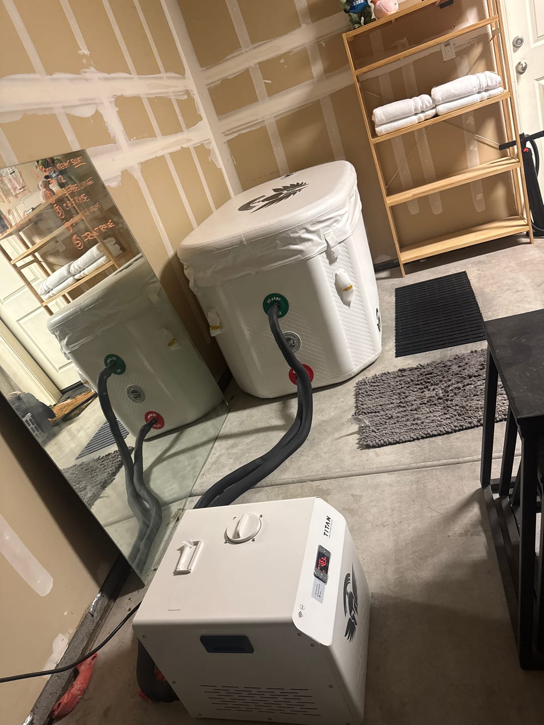 Customer photo review of 1/2 HP Universal Cold Plunge Chiller