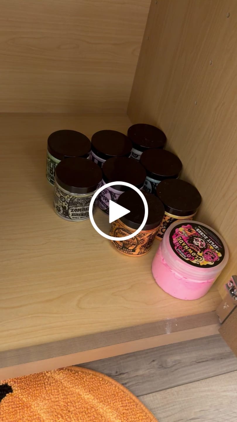 Customer video review of Trick or Treat Sugar Scrub