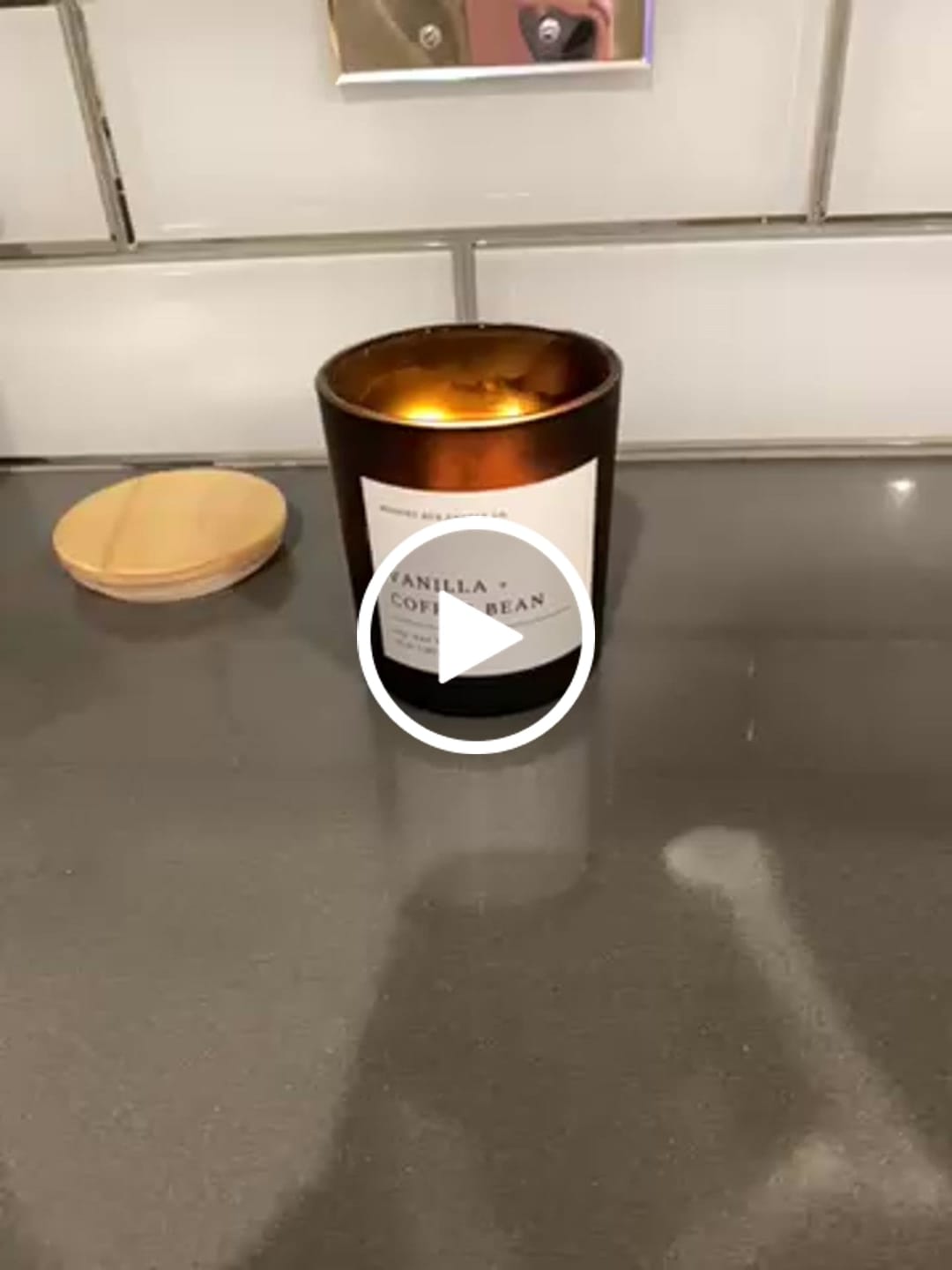 Customer video review of Vanilla + Coffee Bean 10 oz. Candle