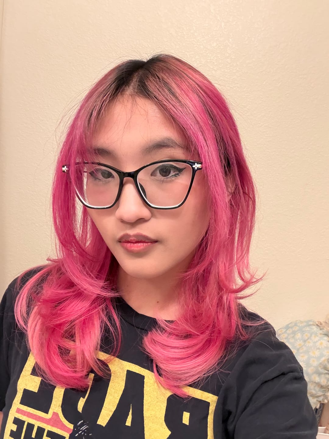 Customer photo review of Raelyn Eyeglasses