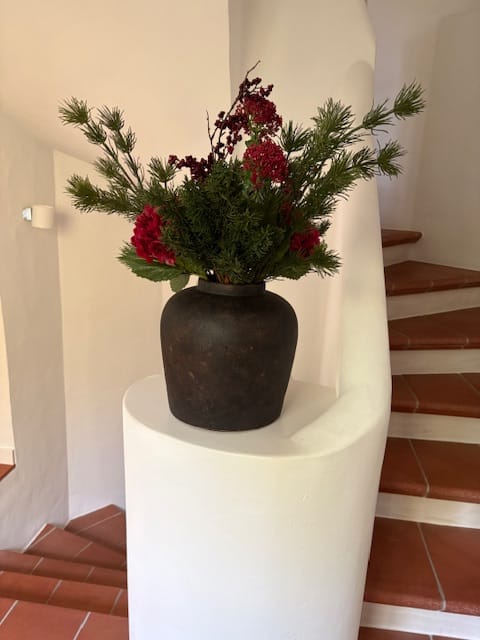 Customer photo review of Elara vaas - Donkerbruin