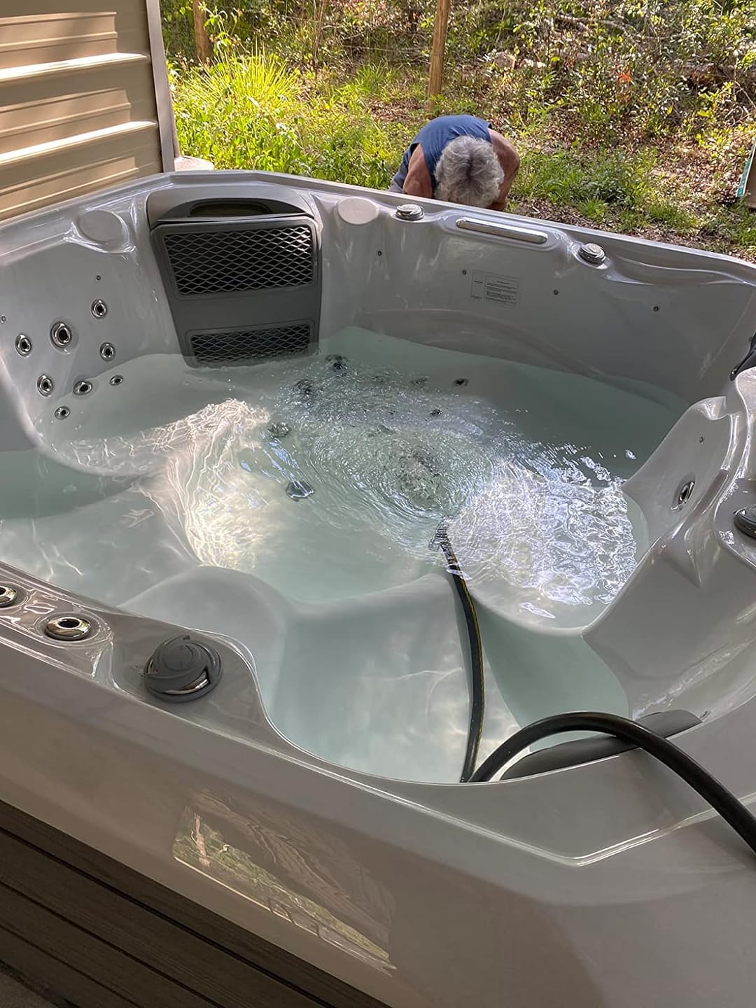 Customer photo review of Comfort Hot Tub 834