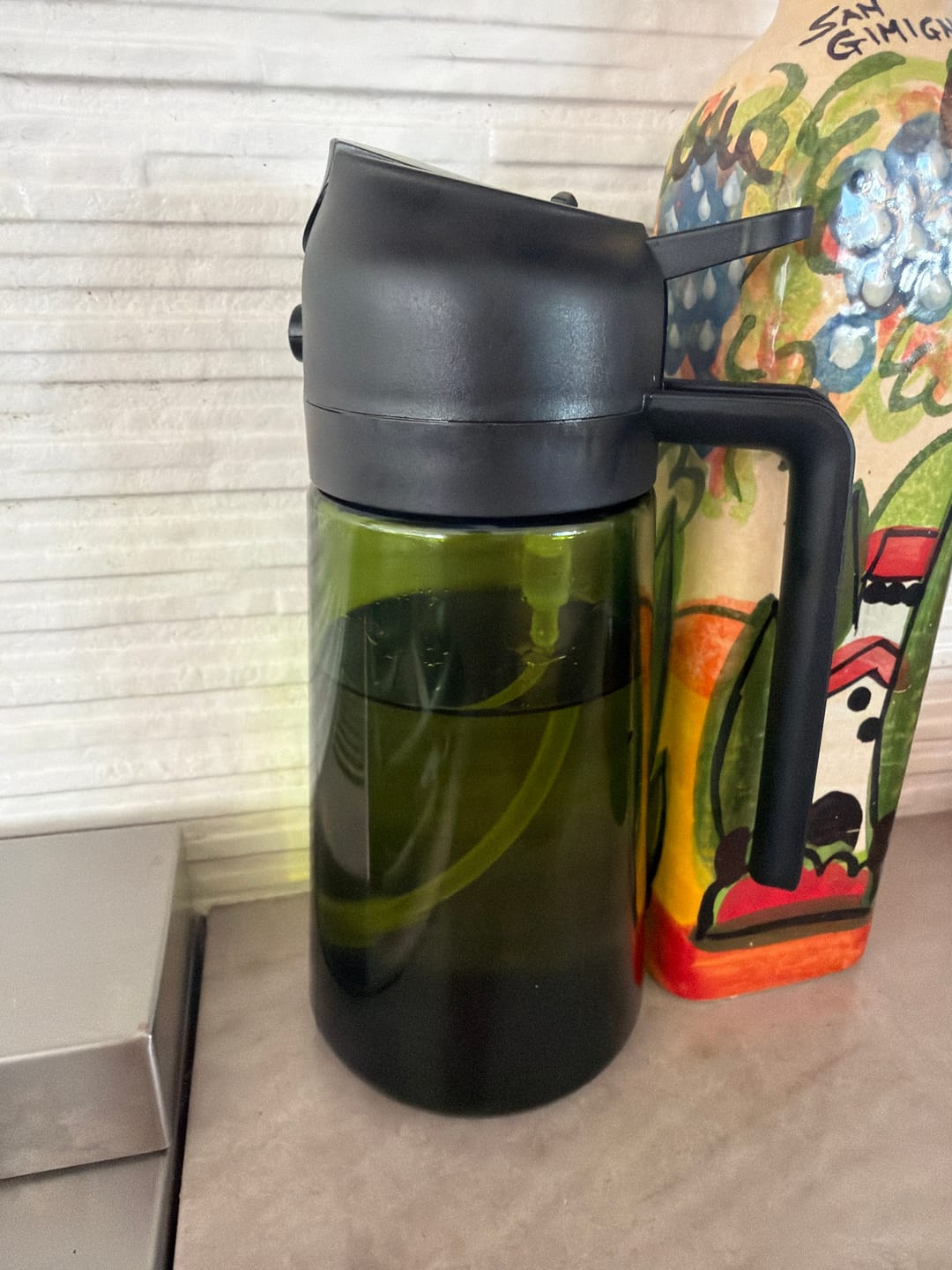 Customer photo review of 2 in 1 Oil Dispenser