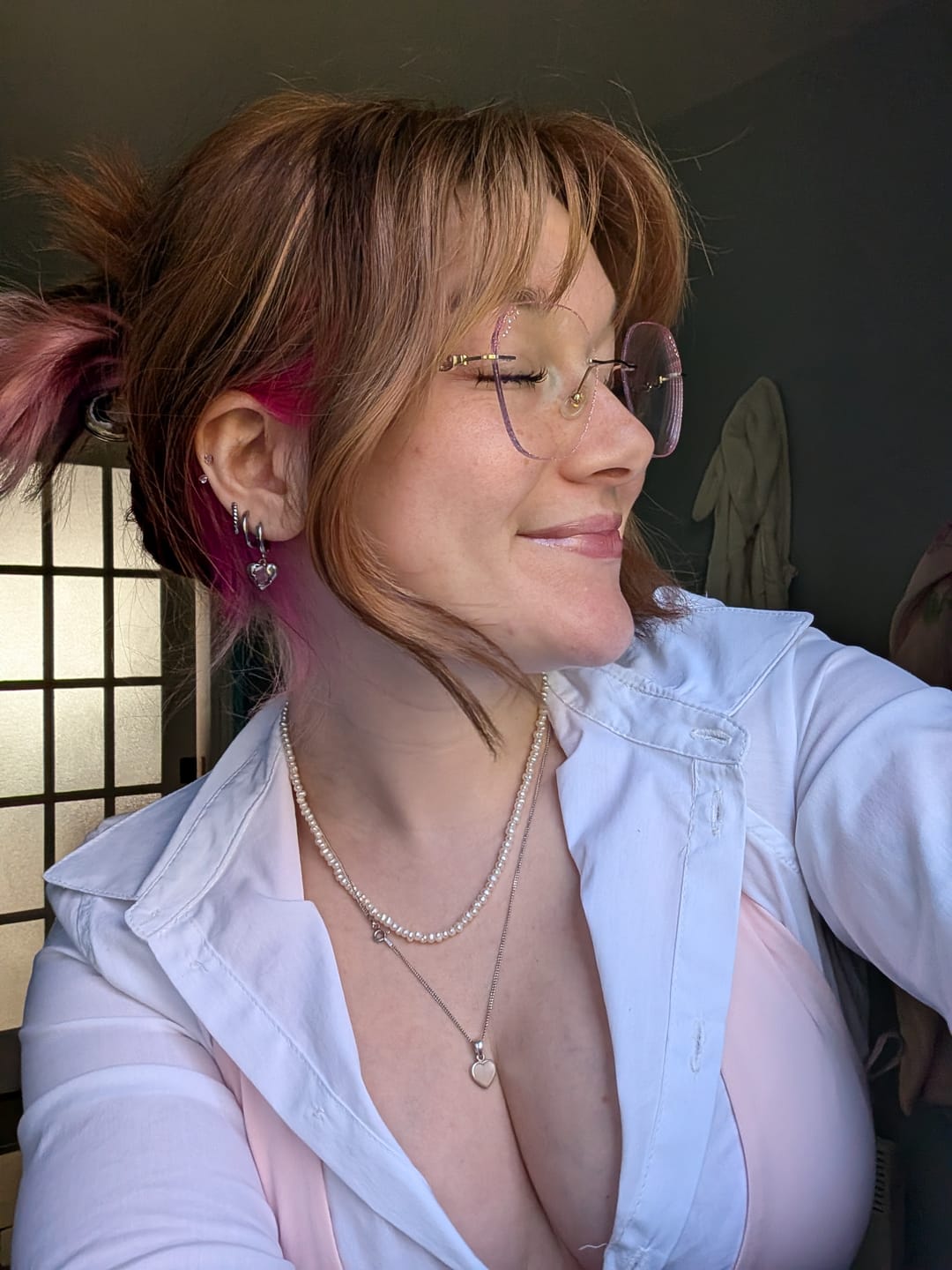Customer photo review of Shelly Eyeglasses