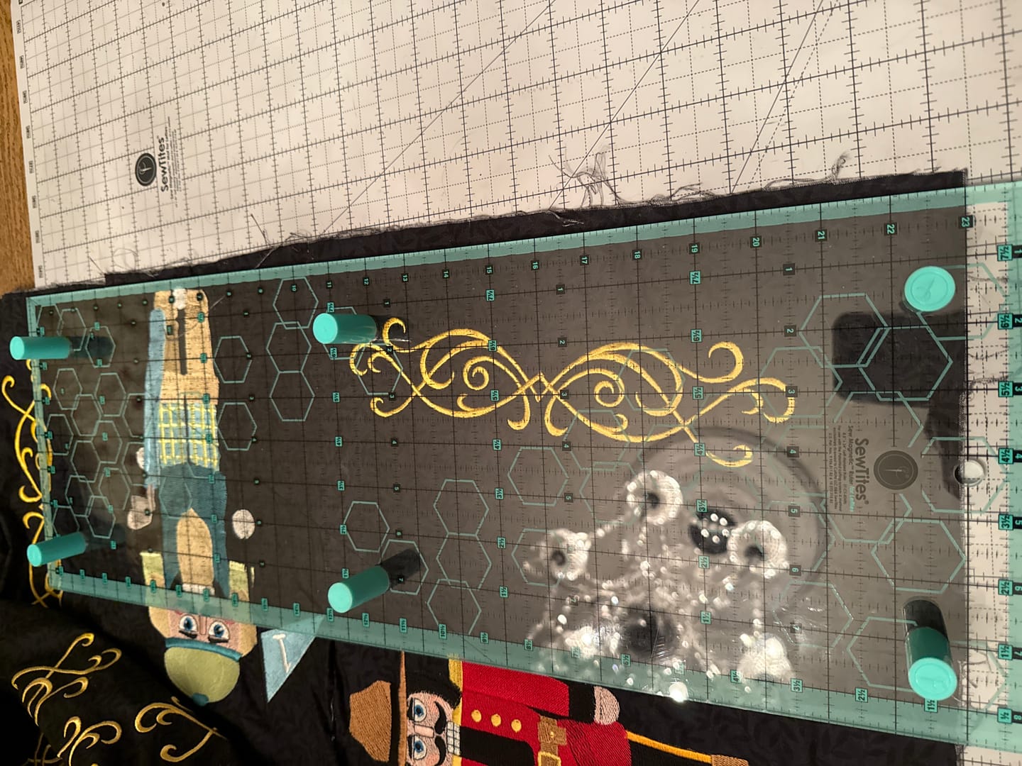 Customer photo review of SPECIAL: Gently Used Sew Magnetic Cutting System - Expanded Kit