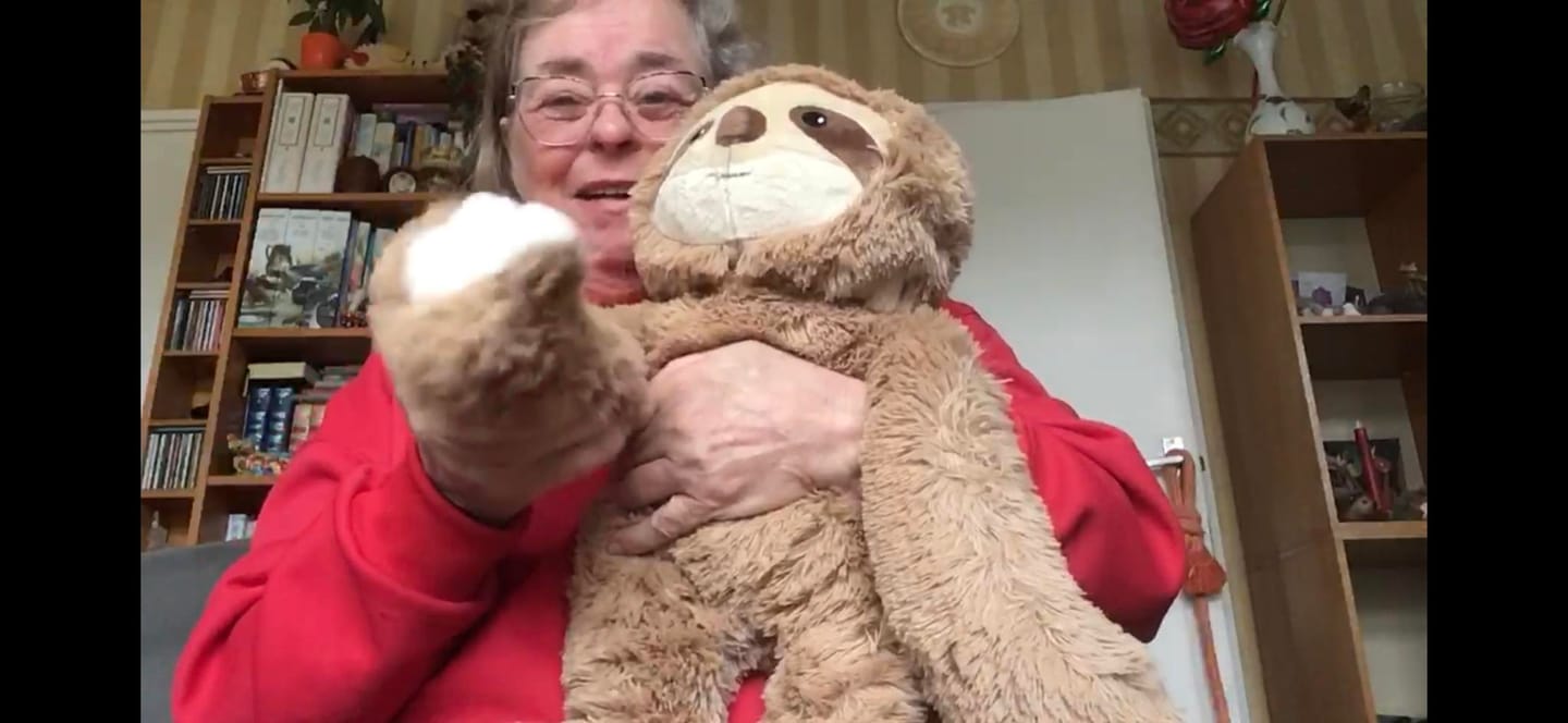 Customer photo review of Lotgenootje Luiaard 2,5kg