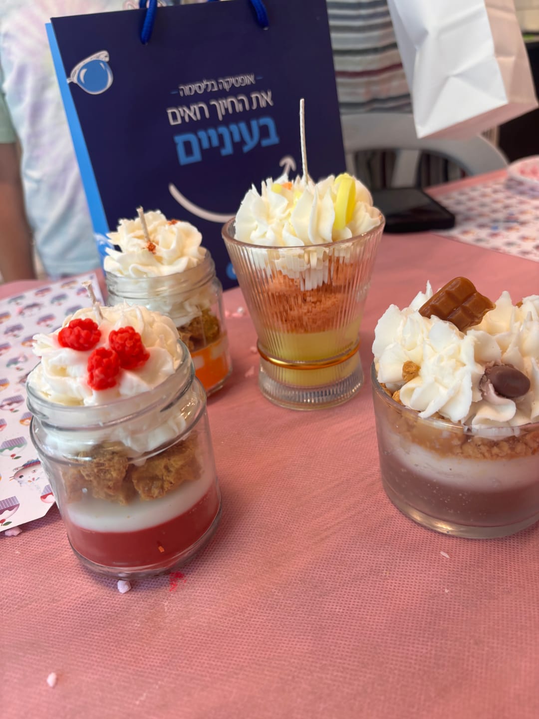 Customer photo review of שעוות סויה טהורה