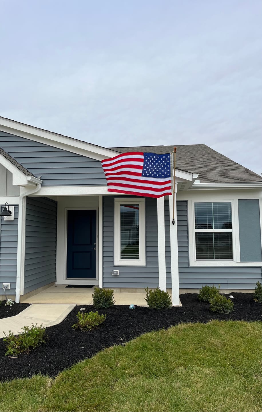 Customer photo review of 3' x 5' American Flag Set
