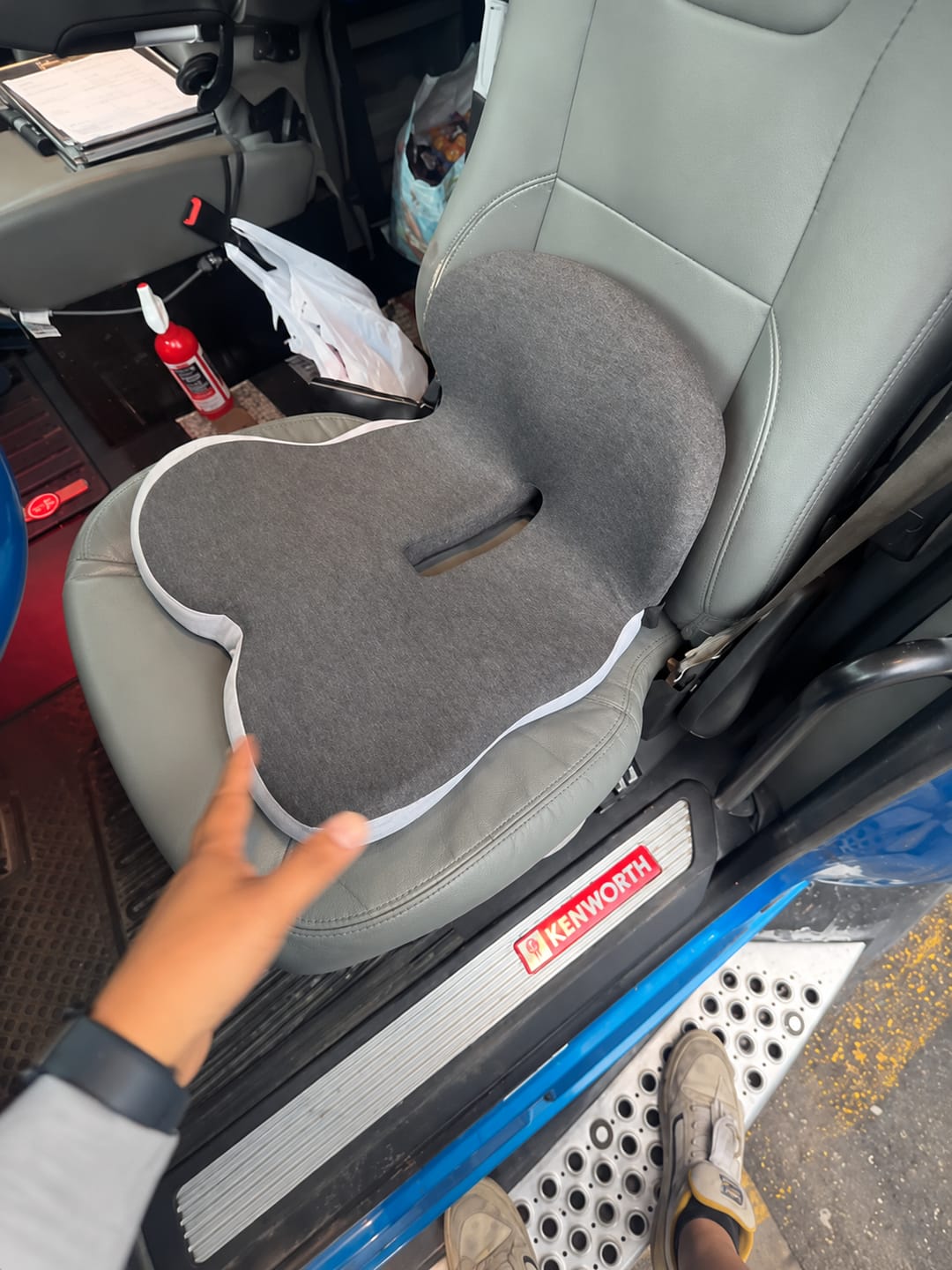 Customer photo review of SoftBack™ Ergonomic Seat Cushion