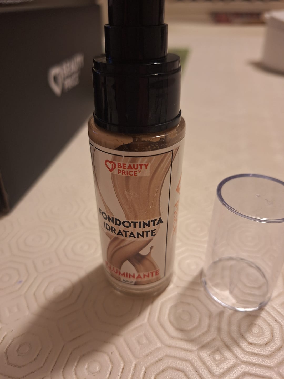 Customer photo review of Fondotinta Idratante Illuminante – Beauty Price Cosmetics #ALMOSTFREE