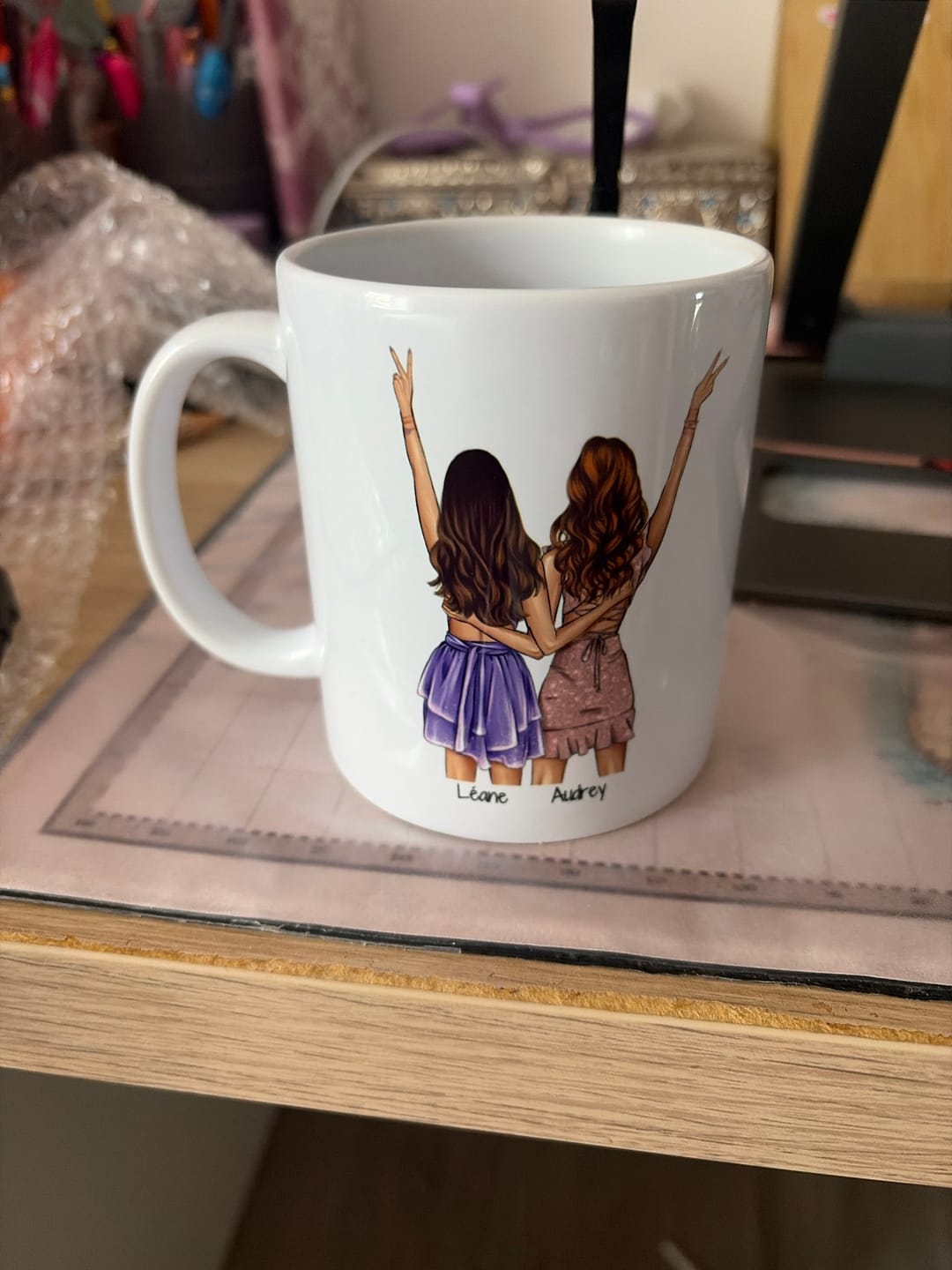 Customer photo review of Lovely friends
