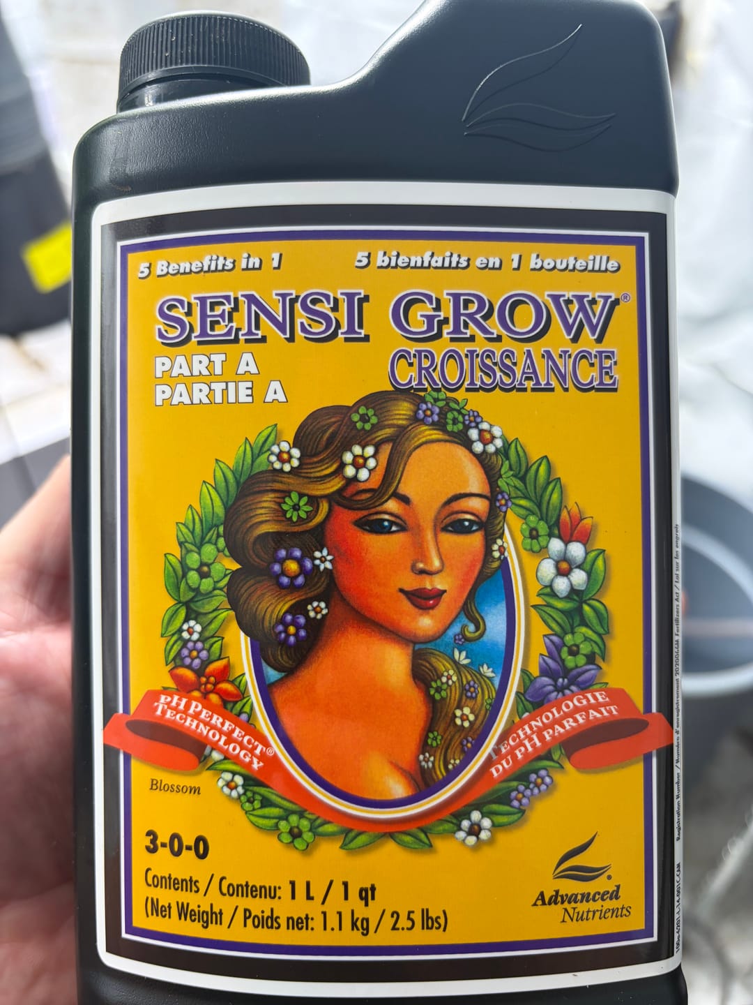 Customer photo review of Advanced Nutrients pH Perfect Sensi Grow Part A