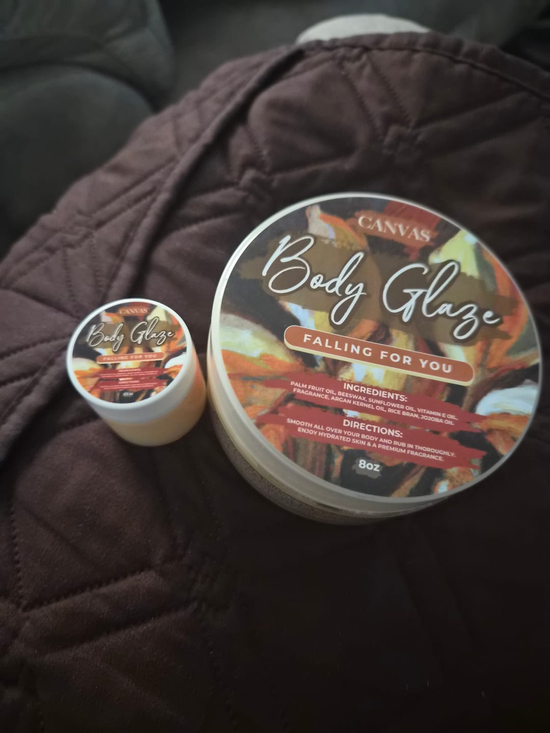 Customer photo review of (NEW) TRAVEL GLAZE: FALLING FOR YOU