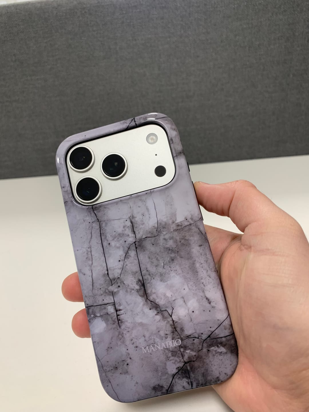 Customer photo review of Concrete Tune Tough iPhone Case