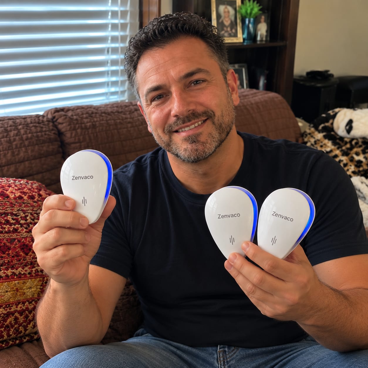 Customer photo review of Zenvaco™ Ultrasonic Pest Repeller