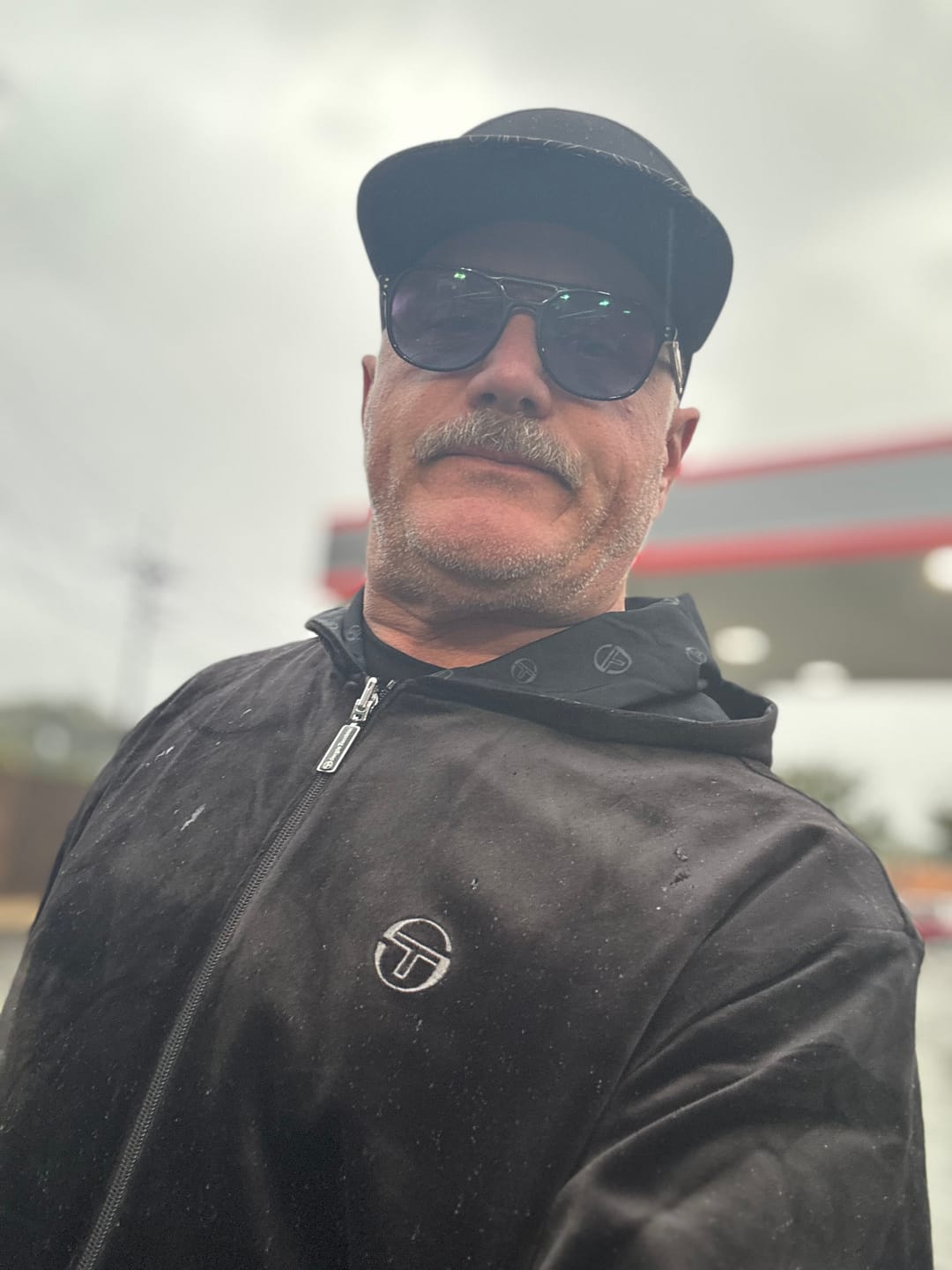 Customer photo review of Viaggioa Reversible Velour Track Jacket