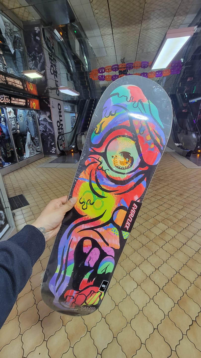 Customer photo review of Santa Cruz - Tabla Roskopp Pseudo Everslick 8.0 x 31.6