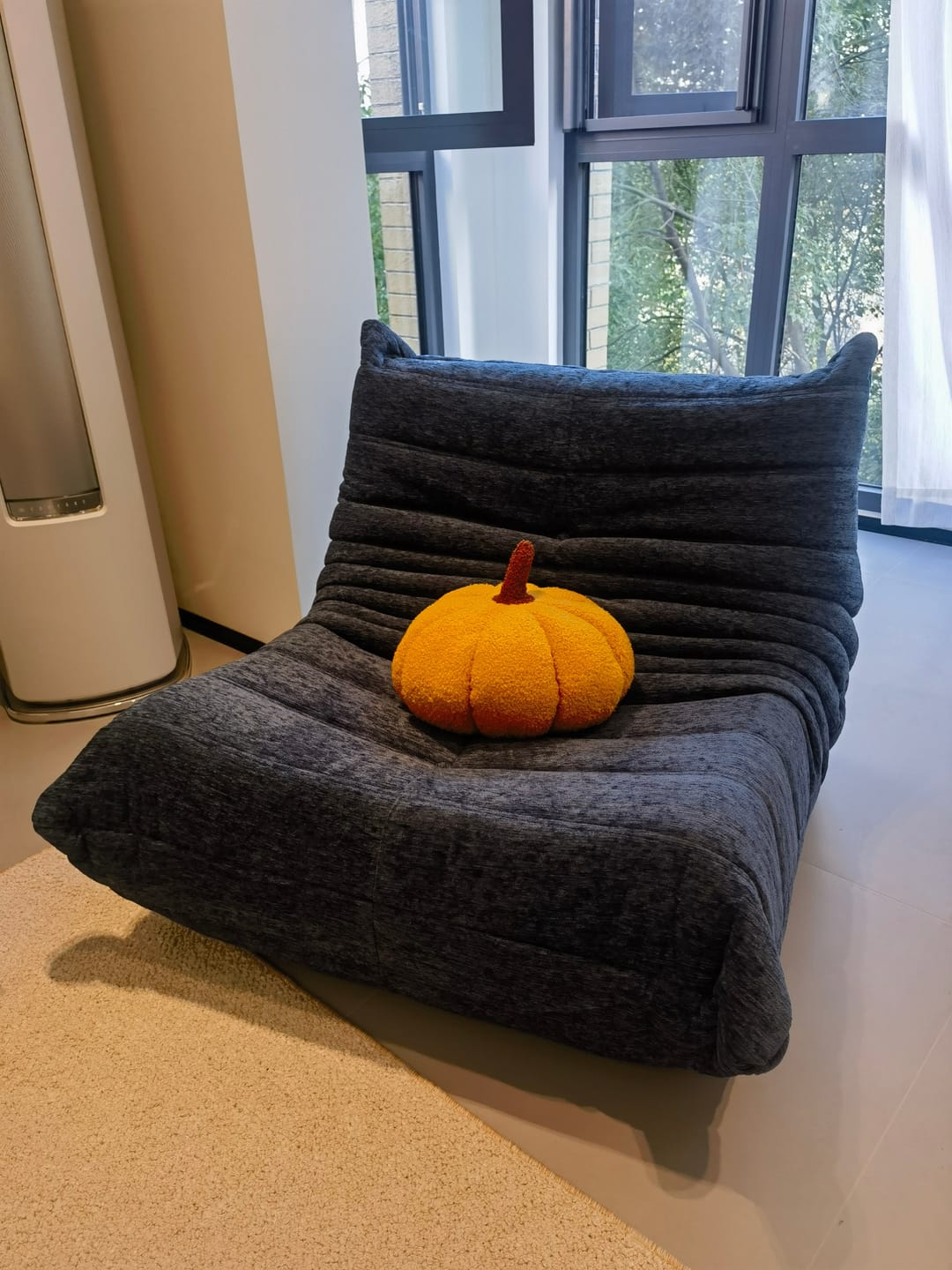 Customer photo review of Hiksnra Couch Loveseat | Vacuum Packed Sofa in a Box