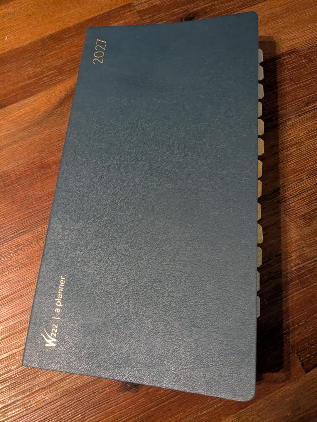 Customer photo review of PRE-ORDER | 2027 W1 Weekly Planner | Core | Horizontal