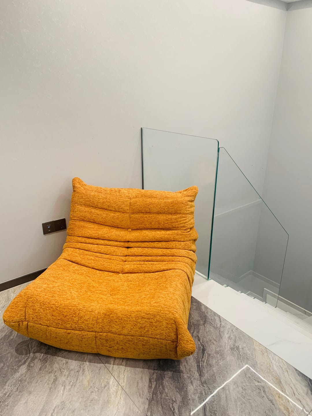 Customer photo review of Hiksnra Couch Loveseat | Vacuum Packed Sofa in a Box